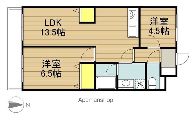 ウエストパレス蕨Ⅱ 間取り