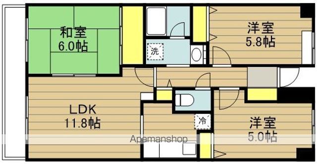 アーバンイケダマンション 間取り