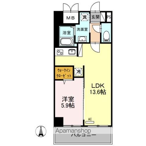 ハック北戸田クレシア 間取り