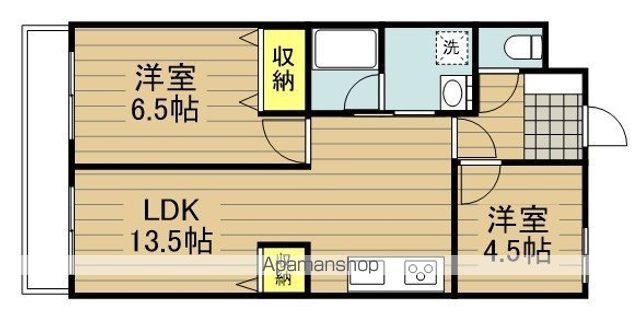 ウエストパレス蕨Ⅱ 間取り