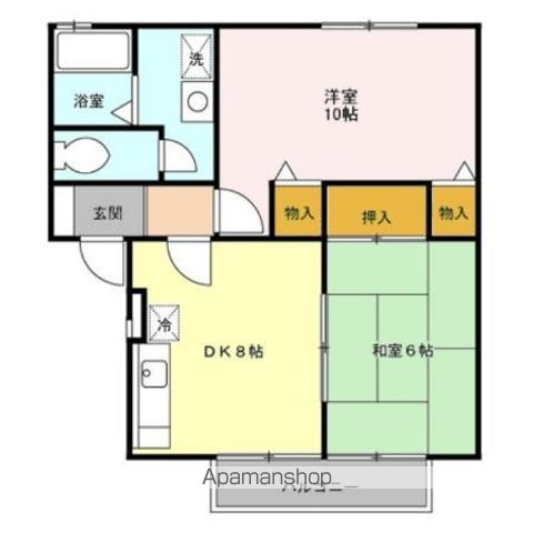 オイコス　参番館 間取り