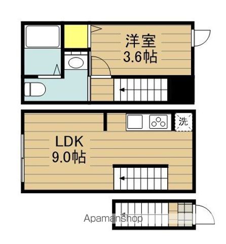 ＭＯＫーＵＲＢＡＮ　ＴＯＤＡＫＯＥＮ 間取り