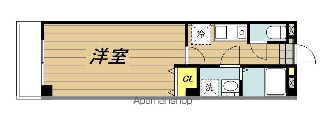 アンプルールフェール　メゾン錦 間取り