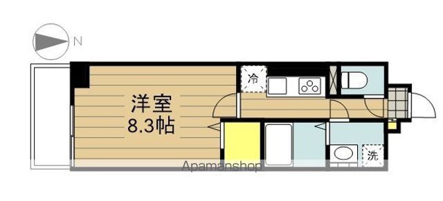Ａｂｂｅｙ　Ｓｔｕｄｉｏ（アビースタジオ） 間取り
