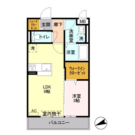 グランアモーレ   間取り
