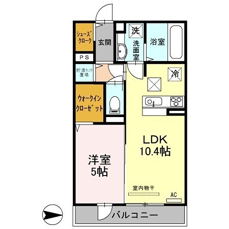 イースト　アヴェニュー  間取り