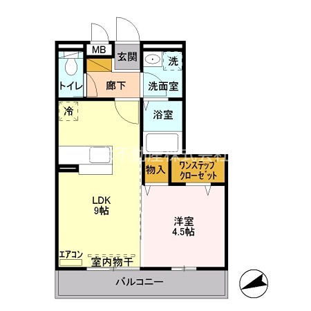 グランアモーレ   間取り
