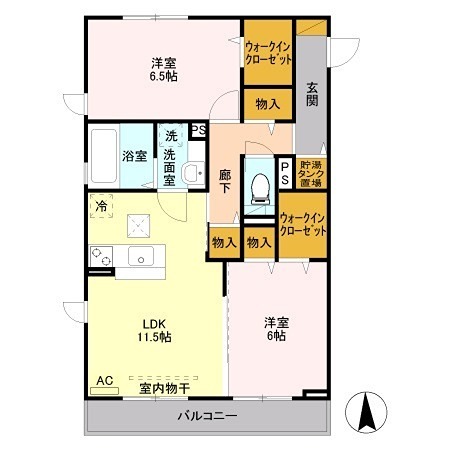 D-RoomSK Ⅰ  間取り