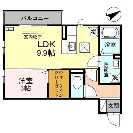 KD-Ⅱ  間取り
