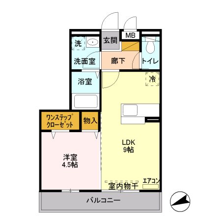 グランアモーレ   間取り