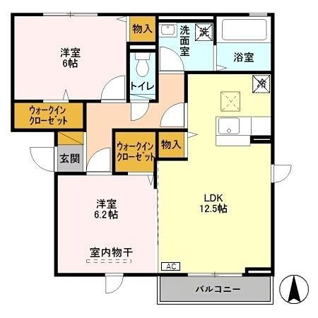 レジデンス クラインバンブス  間取り