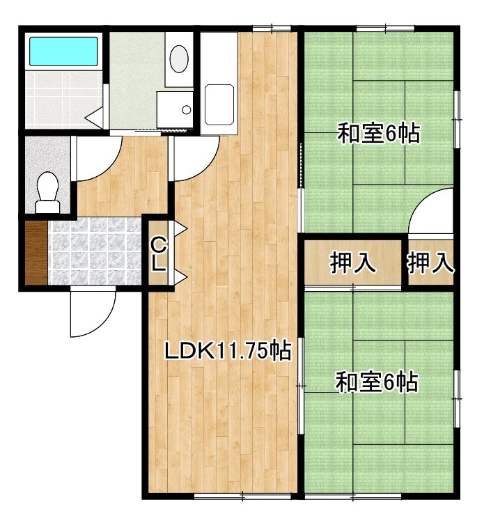 イースト通りＣ棟 間取り