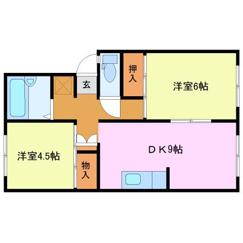 サンハイツ21 間取り