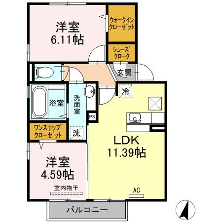 フェアプラッツ参番館 間取り