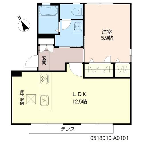 アーナリ１番館 間取り