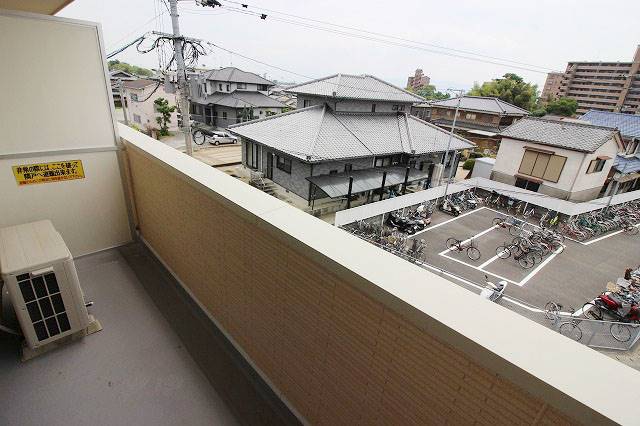 ディアコーポ大保 ベランダ