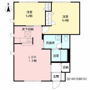 シャーメゾン本郷Ｂ 間取り