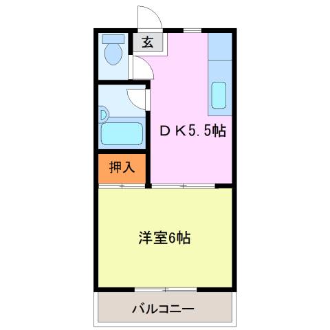 エアステ大刀洗 間取り