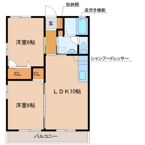 スタシオン三沢 間取り