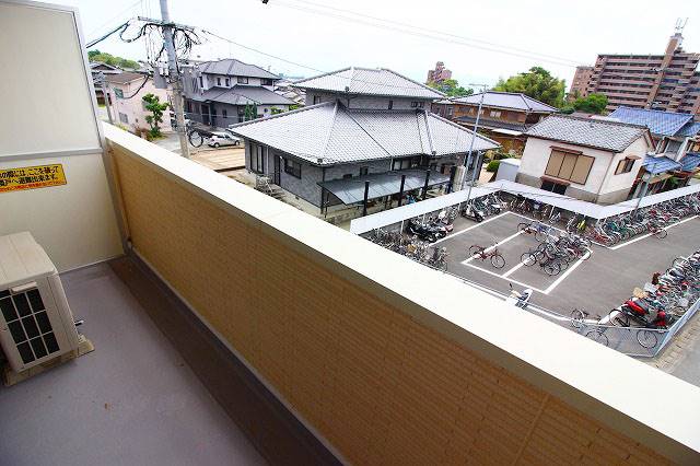 ディアコーポ大保 ベランダ