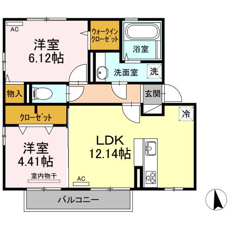 ラガーズM 間取り