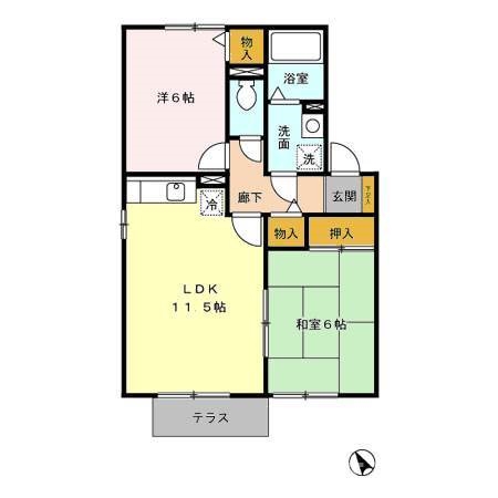 グランシャリオＣ棟 間取り