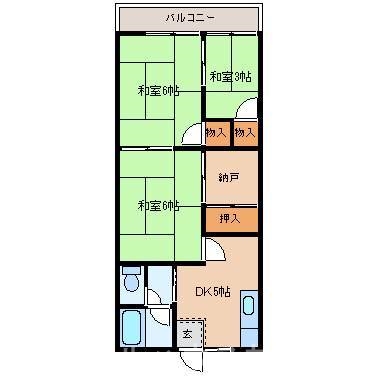 石井コーポ 間取り