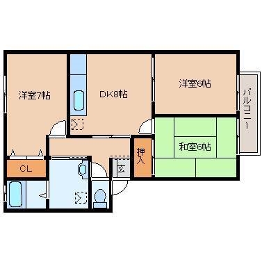グレイスフルヤノ 間取り