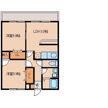 アムールGenesis 間取り