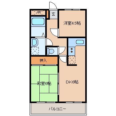 アビタシオン夜須 間取り