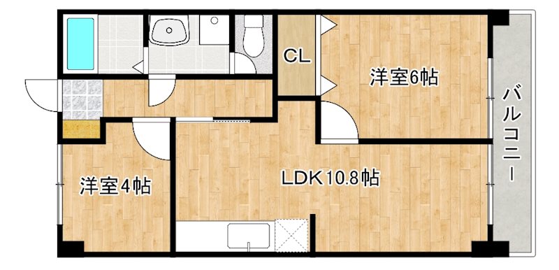 アネックス鳥栖 間取り