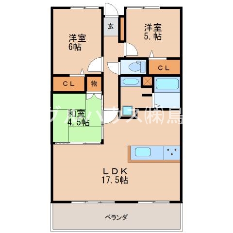 アクロス弥生が丘駅前 間取り