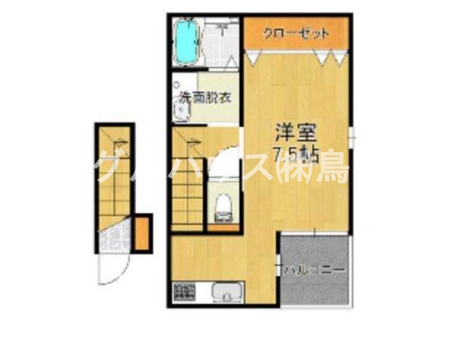 インターヒルズＣ棟 間取り