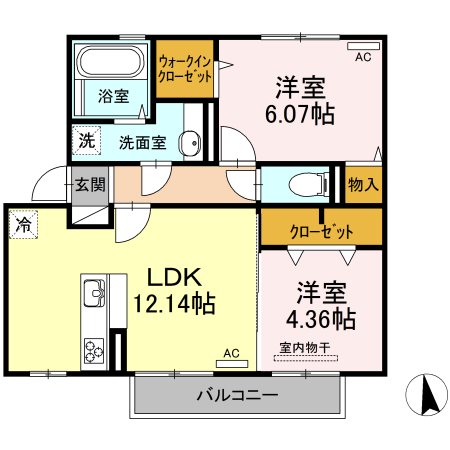 ラガーズM 間取り