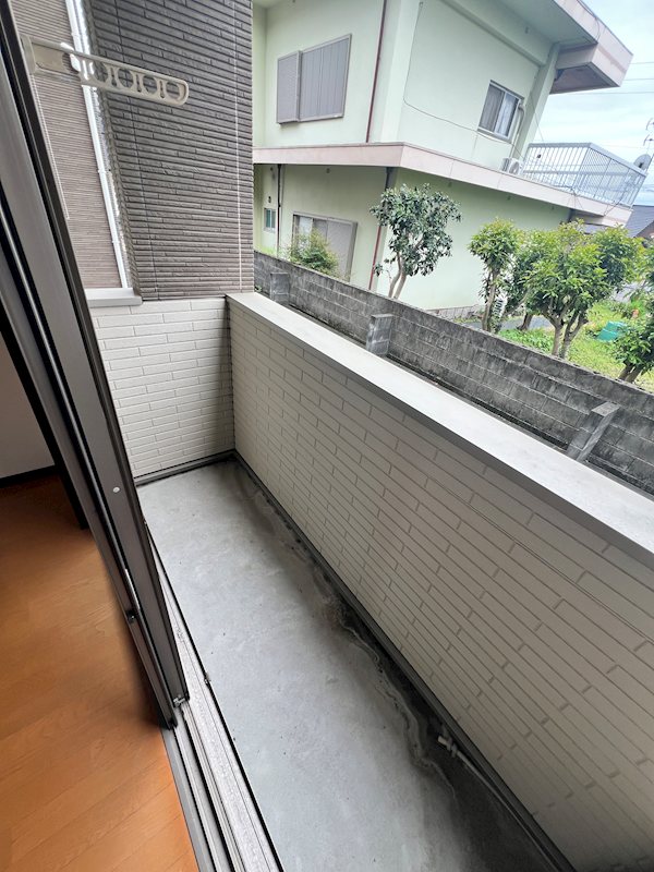 福岡県朝倉市柿原857-1 ベランダ