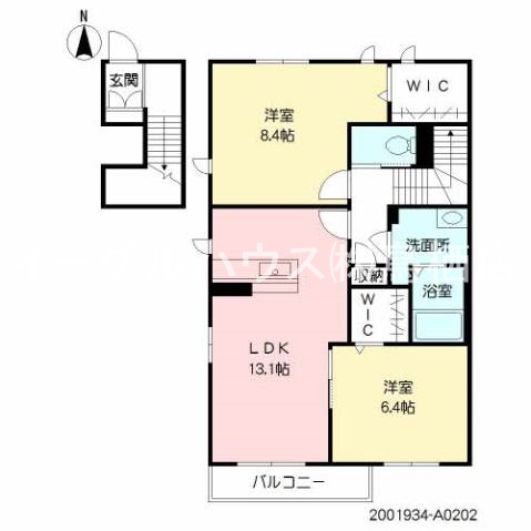 カサグランデ今泉 間取り
