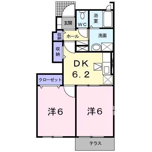 ソレアードヒルズ　Ｃ 間取り