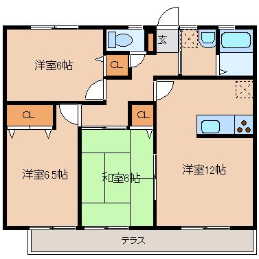 プランドール 間取り