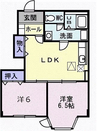 オアシスⅠ 間取り