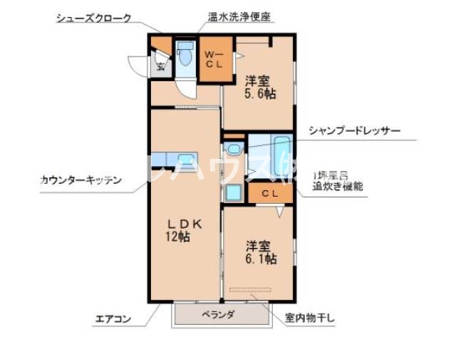 ソレイユ宿 間取り