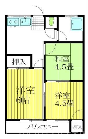 メゾンハイツ 間取り