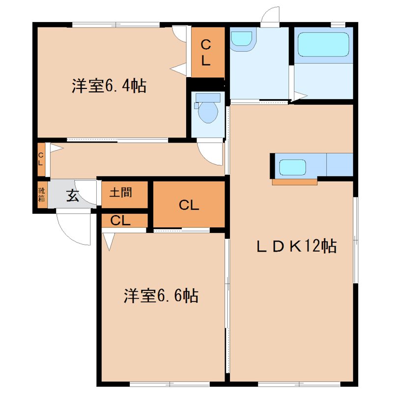 パストラルＡ棟 間取り