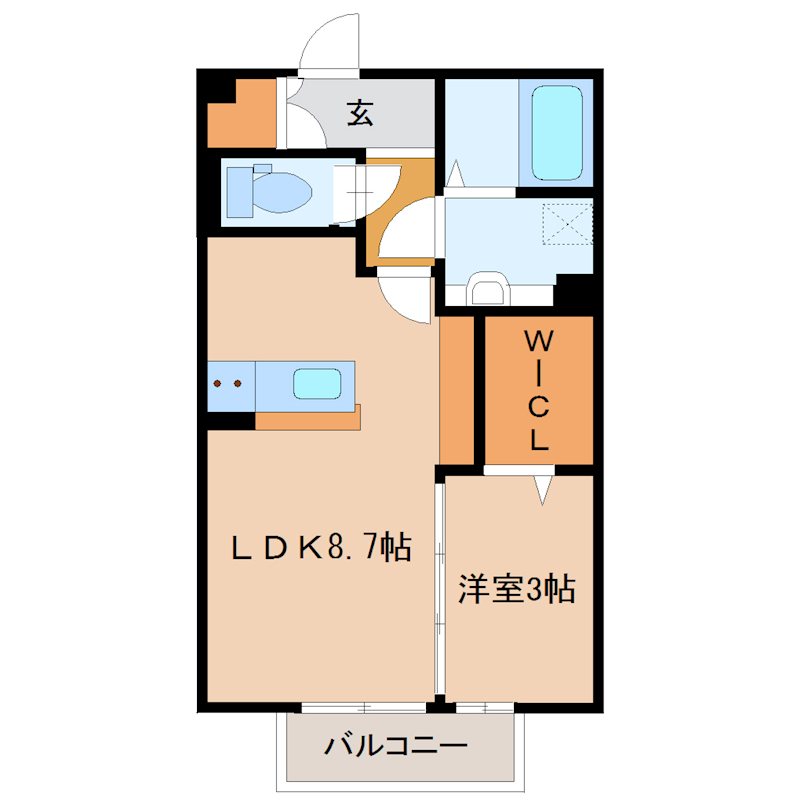 セジュール三国 間取り