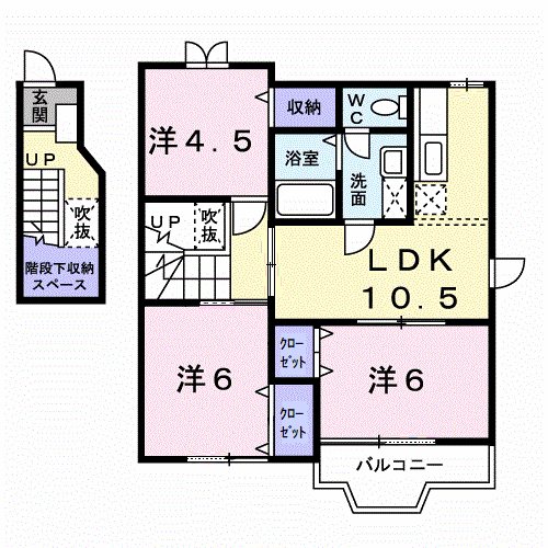 パルテール21　B棟  間取り