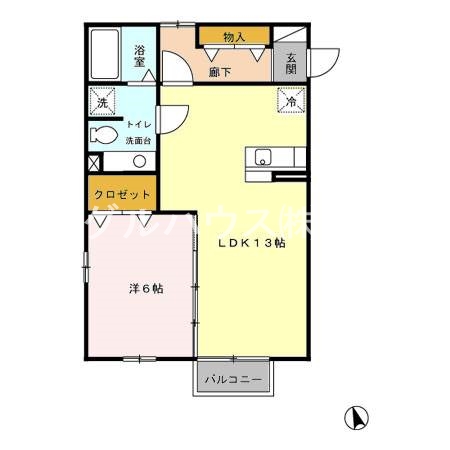 ジュネス・鳥栖 間取り