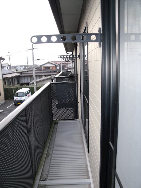 エクレールC棟 ベランダ