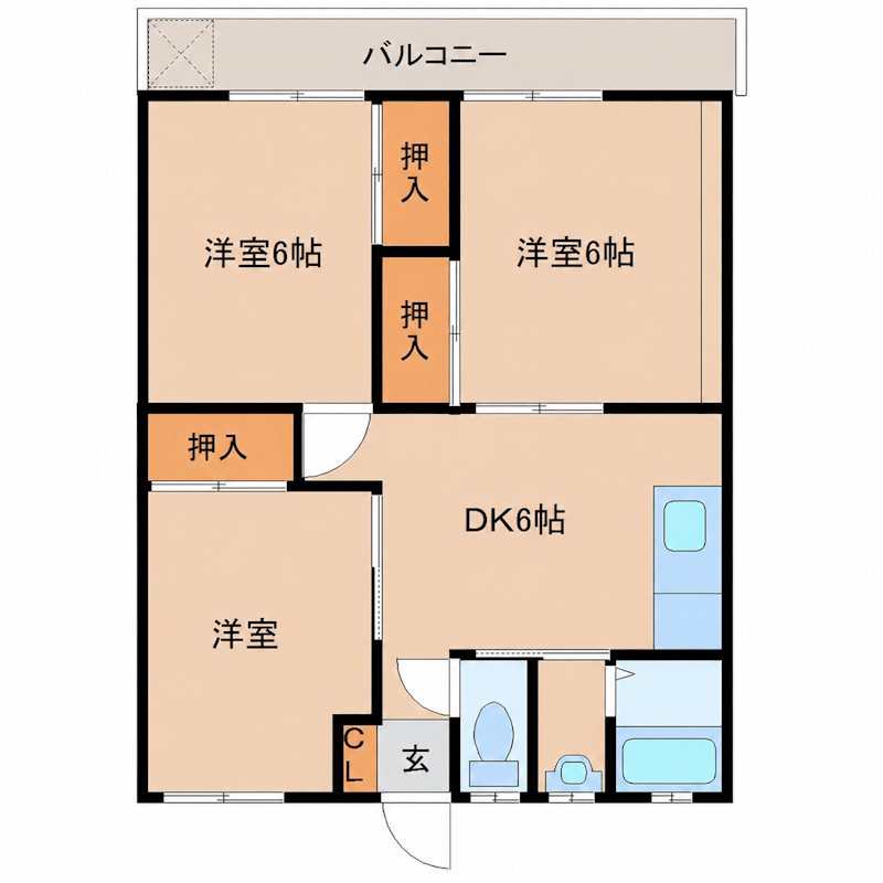 アーバン比佐津 間取り