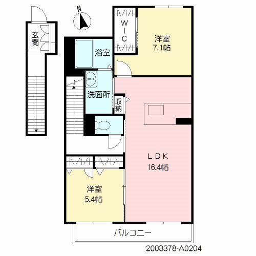 シャーメゾン・K 間取り