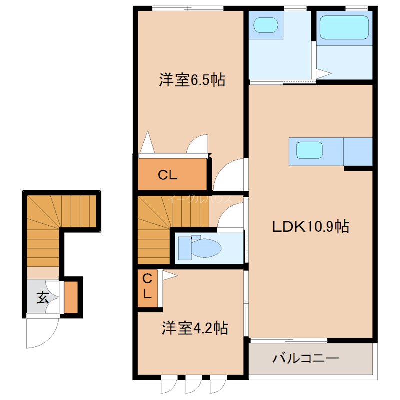 シャーメゾン御所ノ内 間取り