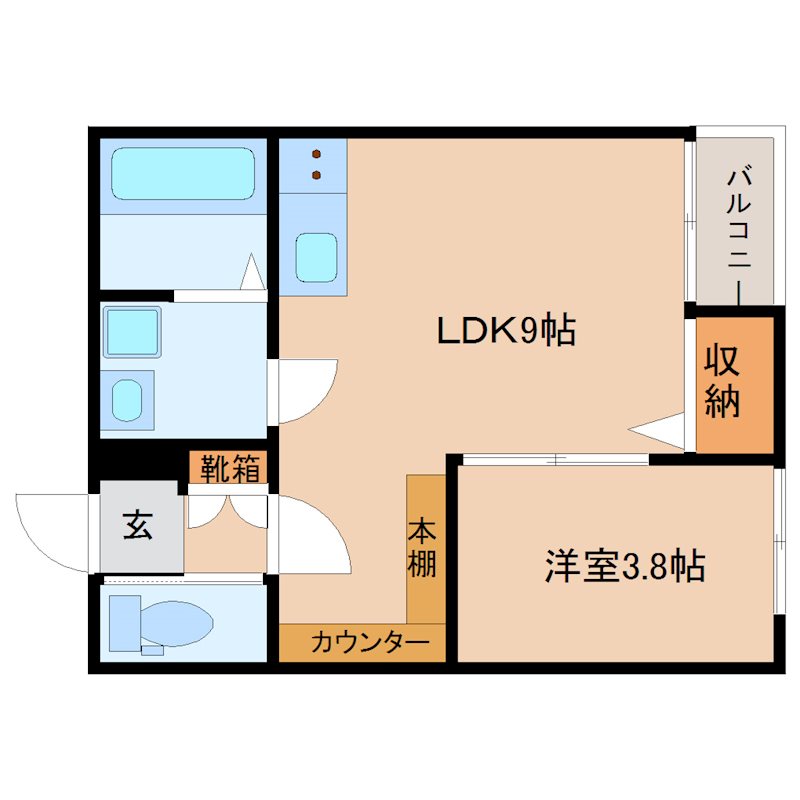Storia筑紫  間取り